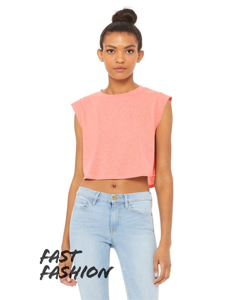 FWD Fashion Women's Festival Crop Tank Thumbnail