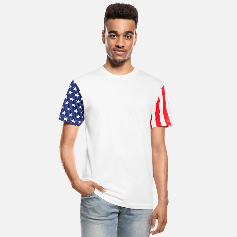 Unisex Stars & Stripes Sublimation 100% Polyester Crewneck  Thumbnail