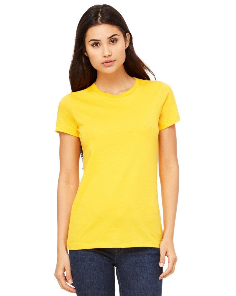 Women's Round Neck Slim Fit Tee Thumbnail