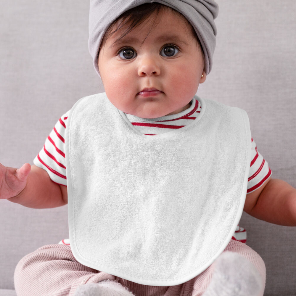 All Over Premium Single  Layer Sublimation Baby Bib Thumbnail