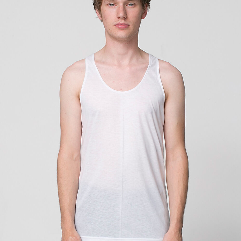 All Over Sublimation Men's Tank Soft Cotton Feel Thumbnail